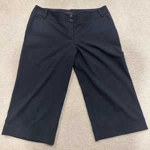 Limited Crop, thin pinstripe